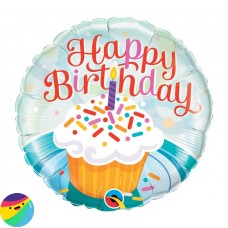Folija balon - Happy Birthday Cupcake Folija balon - Happy Birthday Cupcake